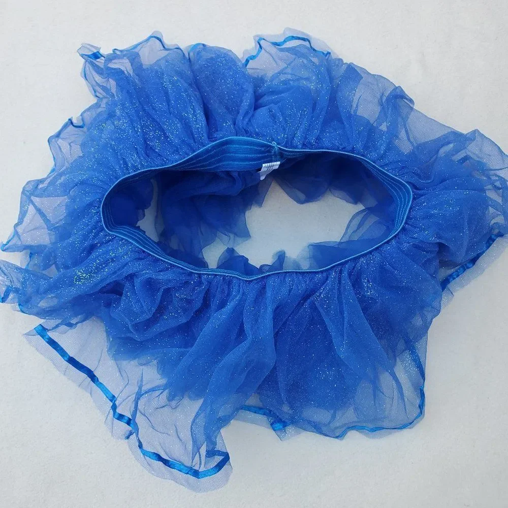 Tutu Skirt Royal Blue Shimmer Size M/L